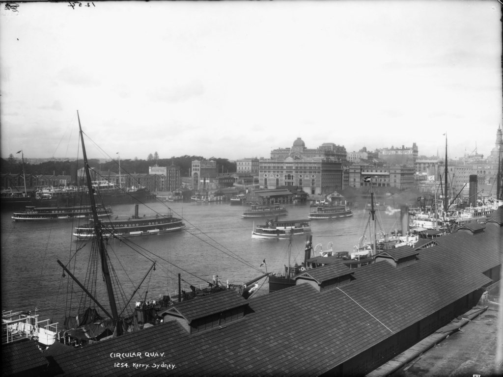 Circular Quay, Sydney (c. 1900)