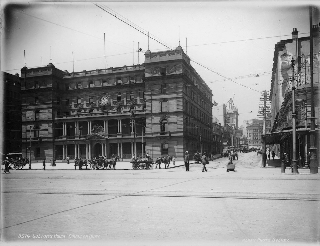 Customs House, Circular Quay, Sydney (c. 1900)