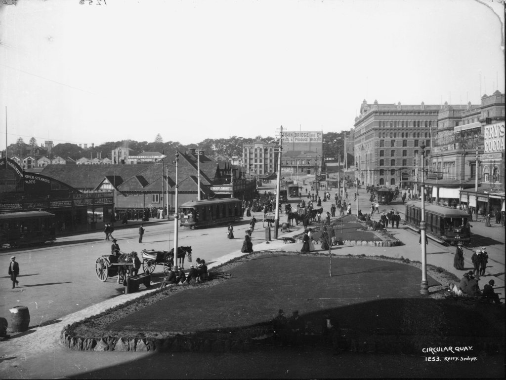 Circular Quay, Sydney (c. 1900)