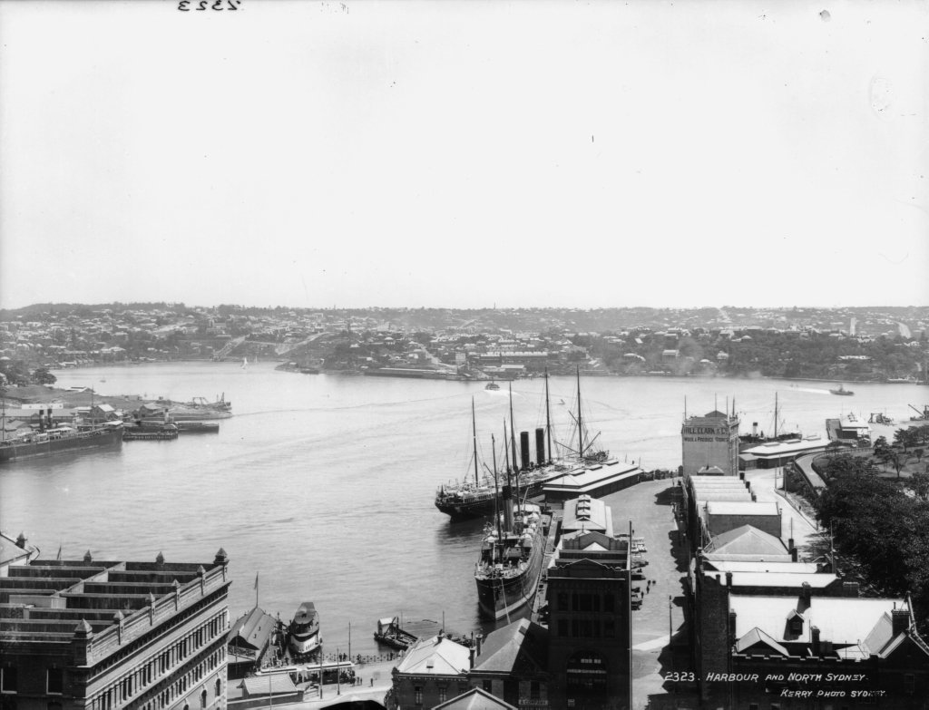 Sydney Harbour and North Sydney (c. 1900)