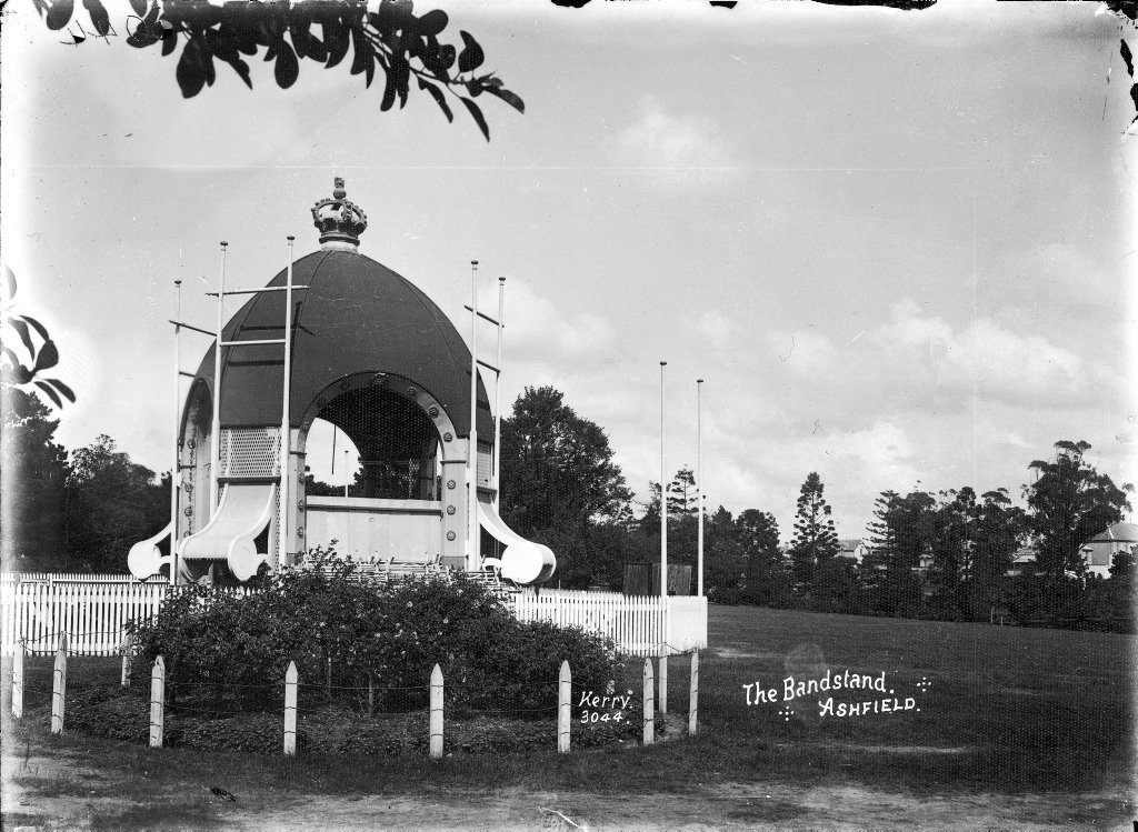 The Bandstand, Ashfield (c. 1900)