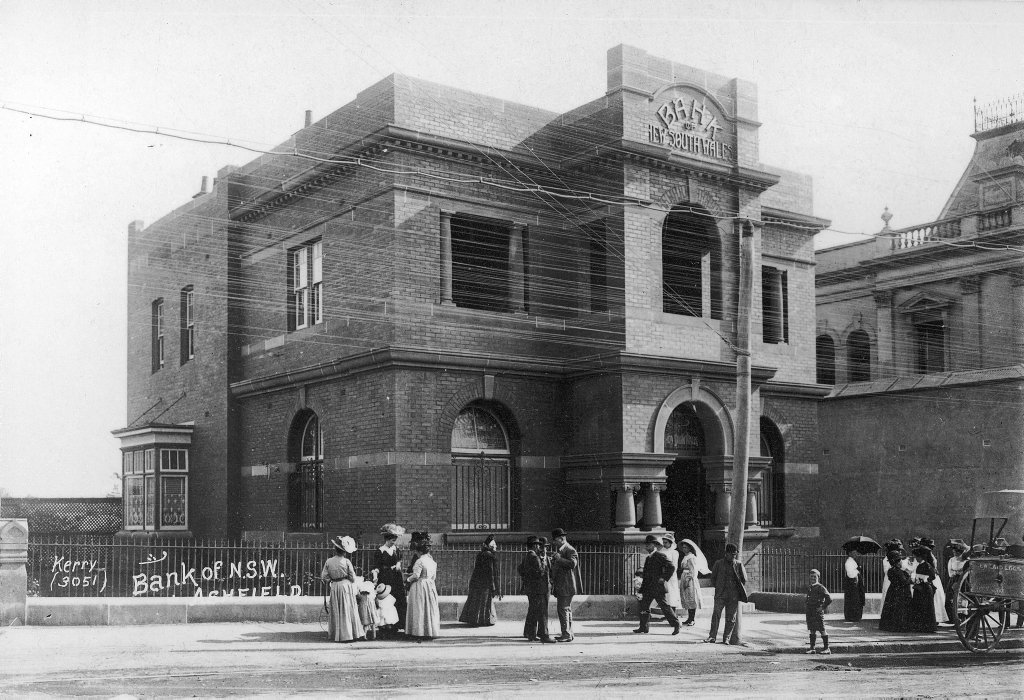 Bank of N.S.W, Ashfield (c. 1900)