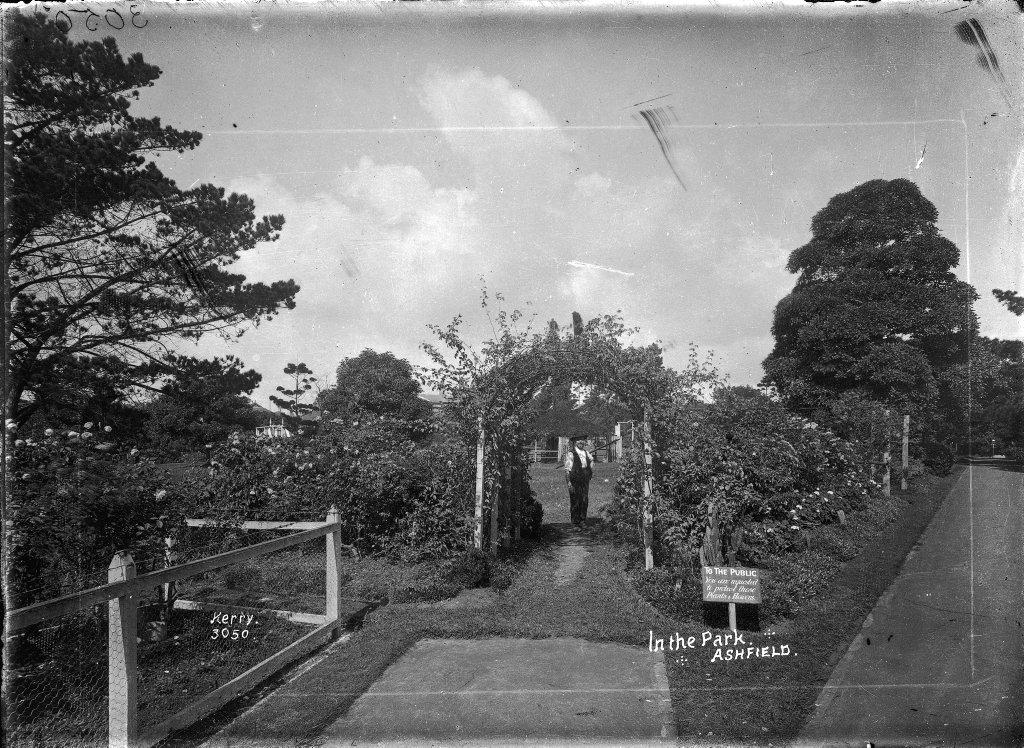 In the park, Ashfield (c. 1900)