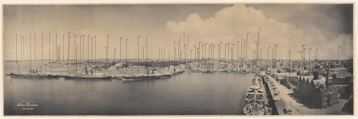 (Circular Quay, 1903) - by Melvin Vaniman