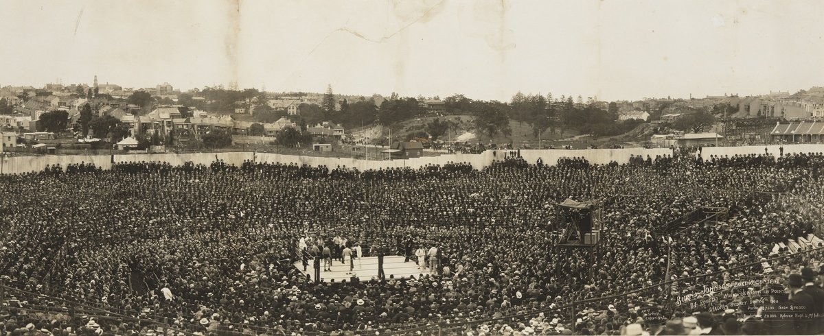Sydneystadium26december1908, Rushcutters Bay