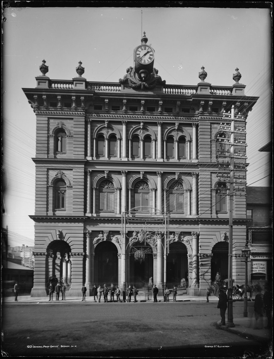 General Post Office Sydney, Sydney city centre (1880–1900)