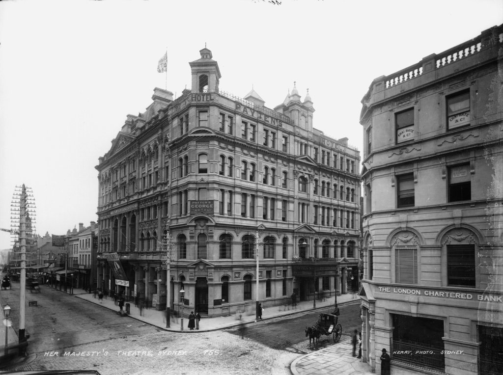 Original Her Majesty's Theatre Sydney, Sydney city centre (1884–1917)