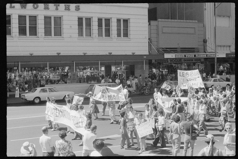 Item 0312- Tribune negatives including International Woman's Day, Sydney, New South Wales, March 1978