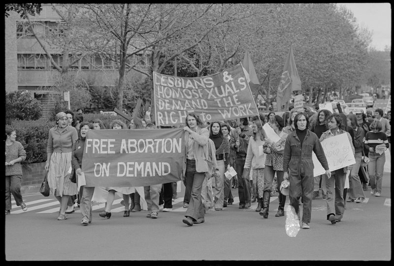 Tribune negatives including Mary Whitehouse demonstration and rally, Sydney, New South Wales, October 1978