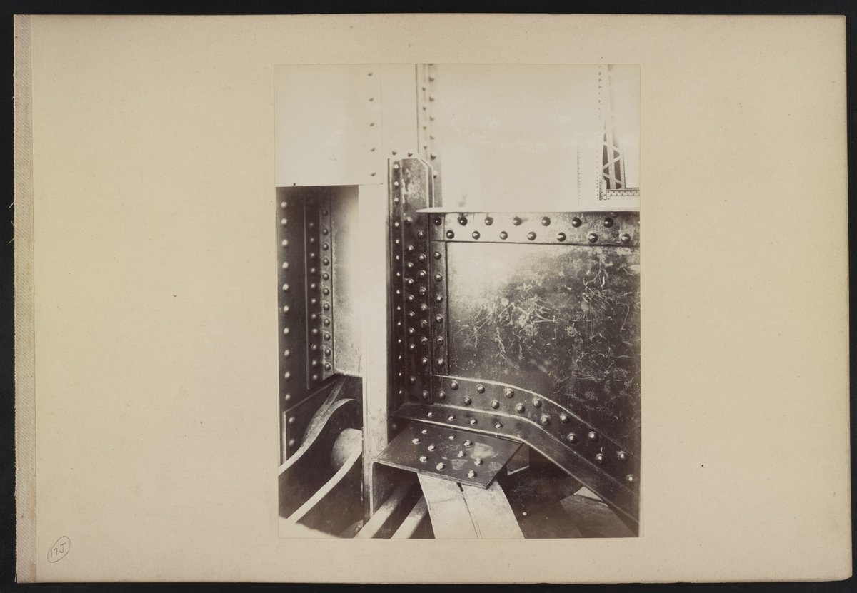Detail of ironwork on the Hawkesbury River Railway Bridge, New South Wales, Australia LCCN2016651654 (1888)