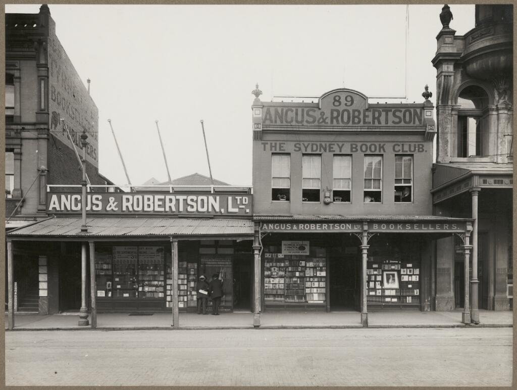 Angus and Robertson, 1915, Sydney city centre