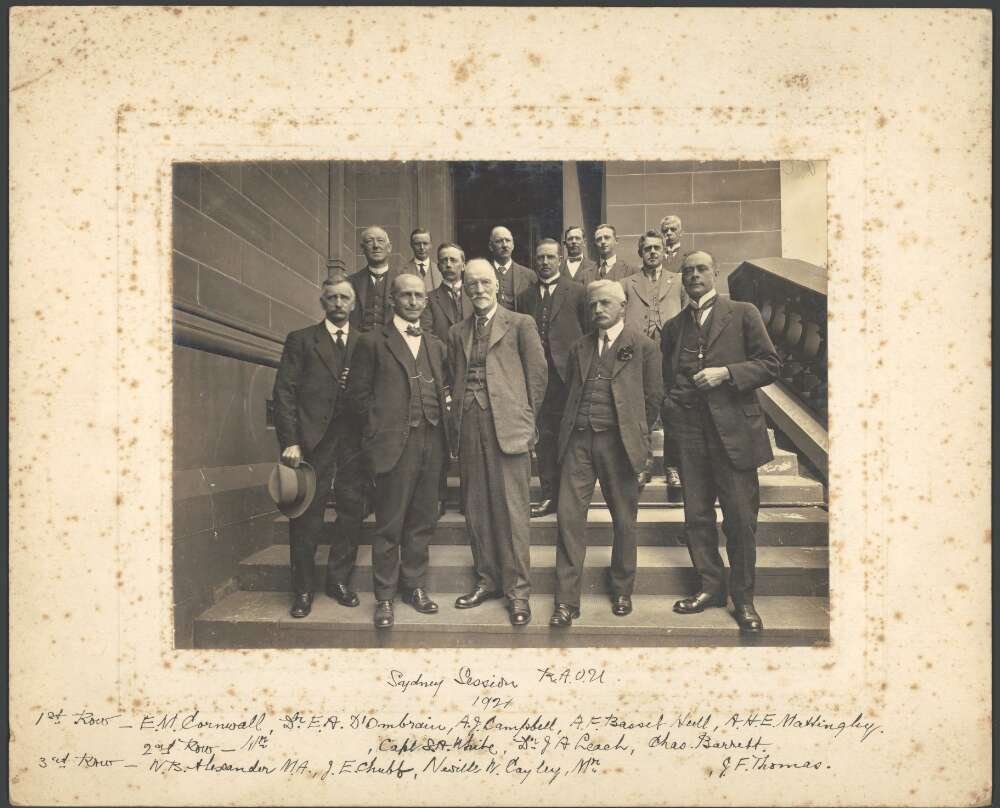Sydney session of the Royal Australian Ornithologist's Union, 1921