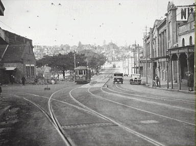 Bayswater Road Kings Cross in 1929