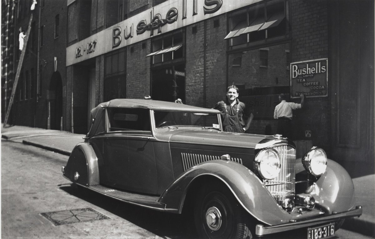 Bushells Bently and Factory, Harrington Street, Sydney, Sydney city centre (1936–37)