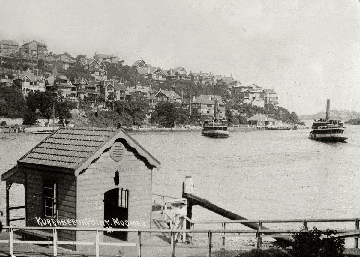 Kirawa & Kanangra passing in Mosman Bay c.1938mosman (1920–30)