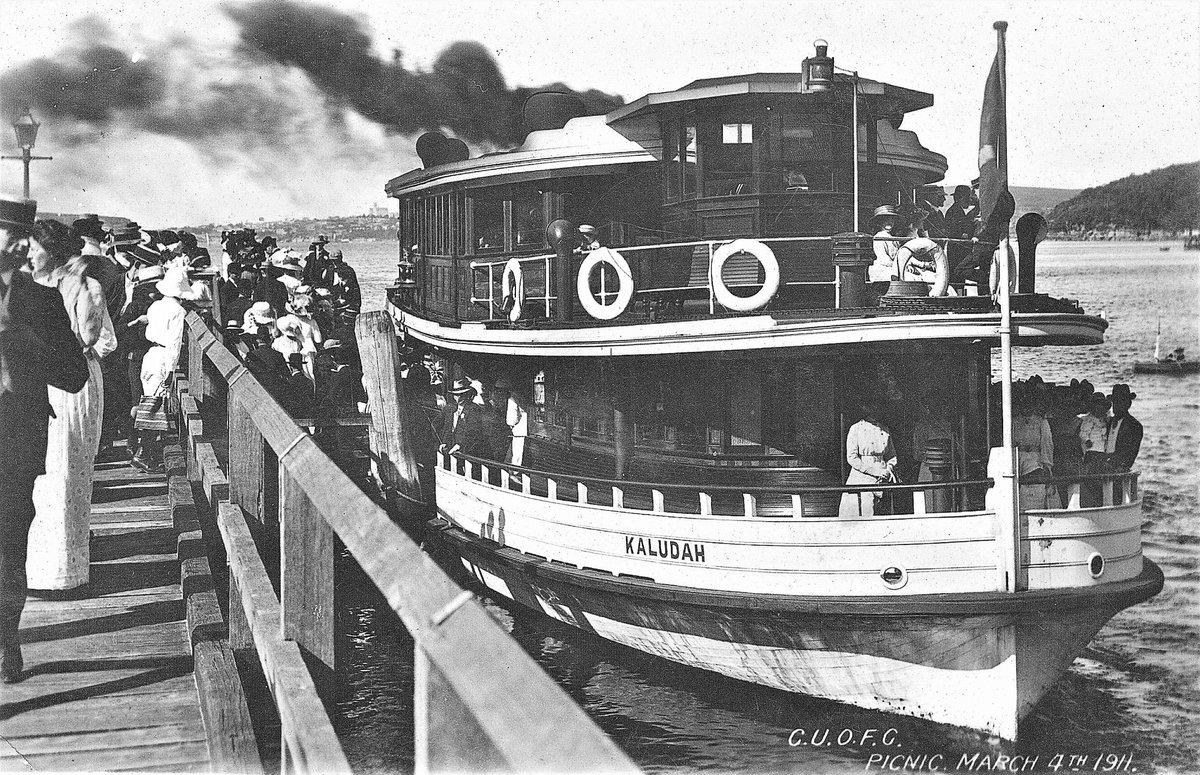 Kaludah Ferry, Mosman (1911)
