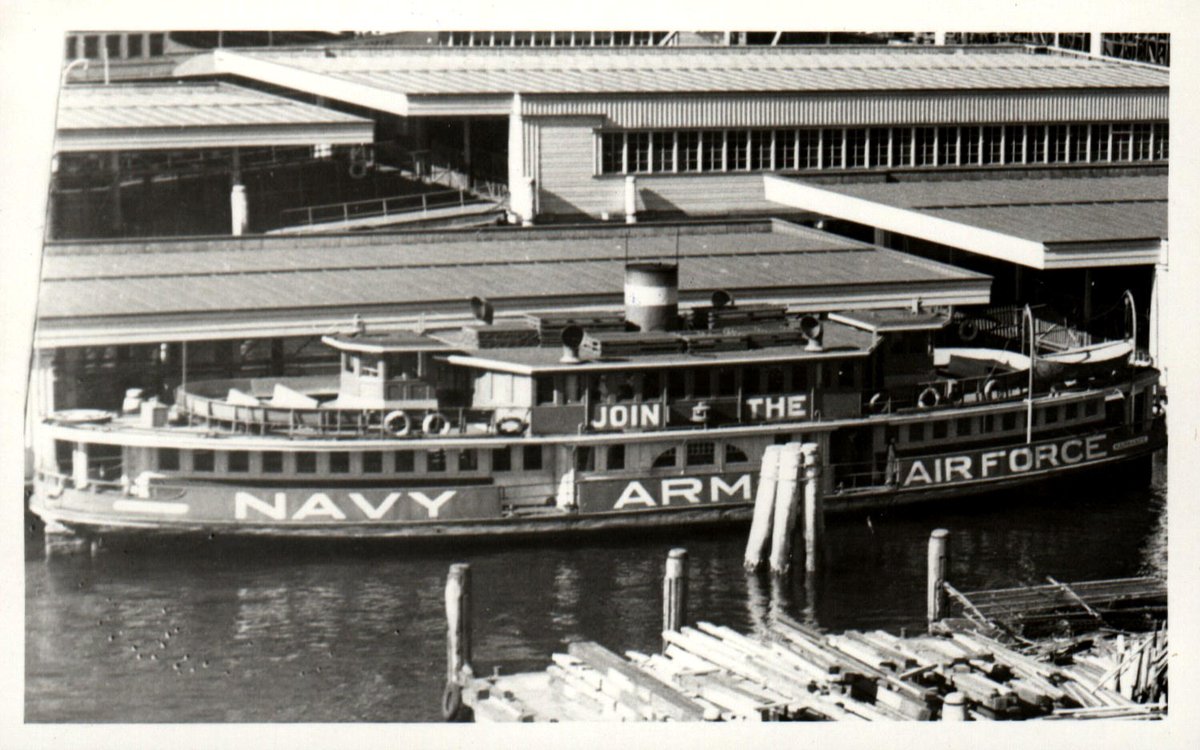 Sydney ferry KARRABEE 1940s
