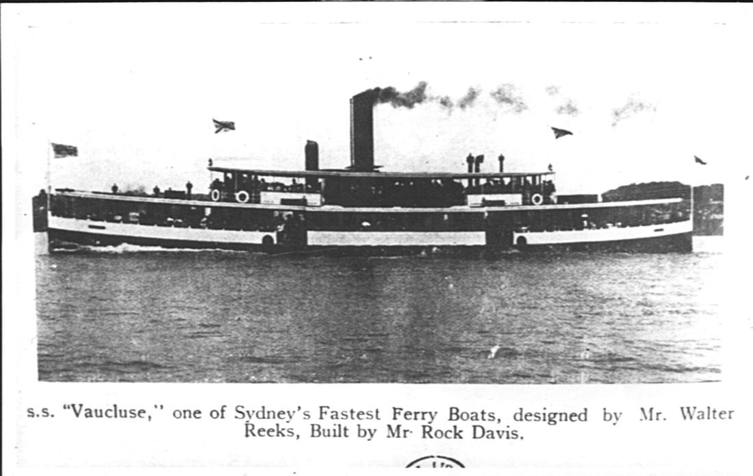 Sydney Ferry VAUCLUSE (c. 1905)