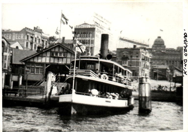 Sydney Ferry KING EDWARD 2, Watsons Bay (1920s)