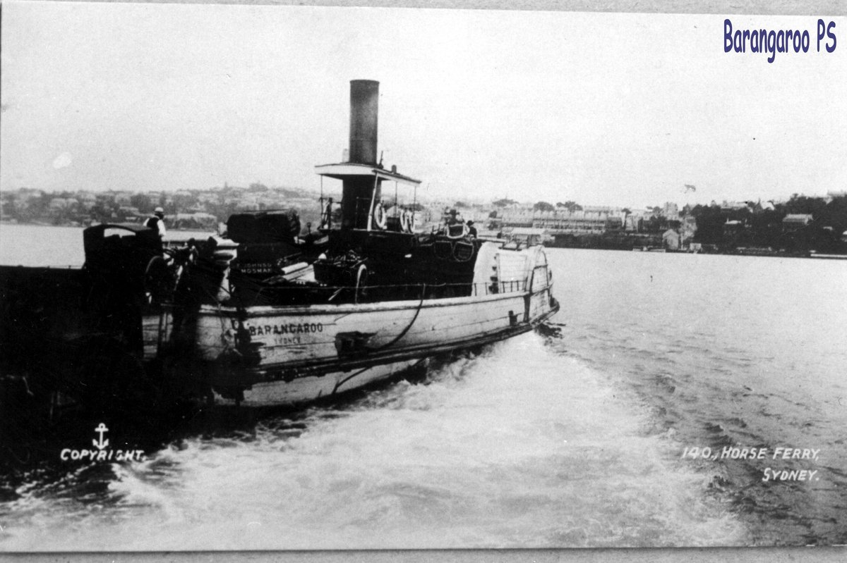 Sydney Ferry BARANGARRO (c. 1900)