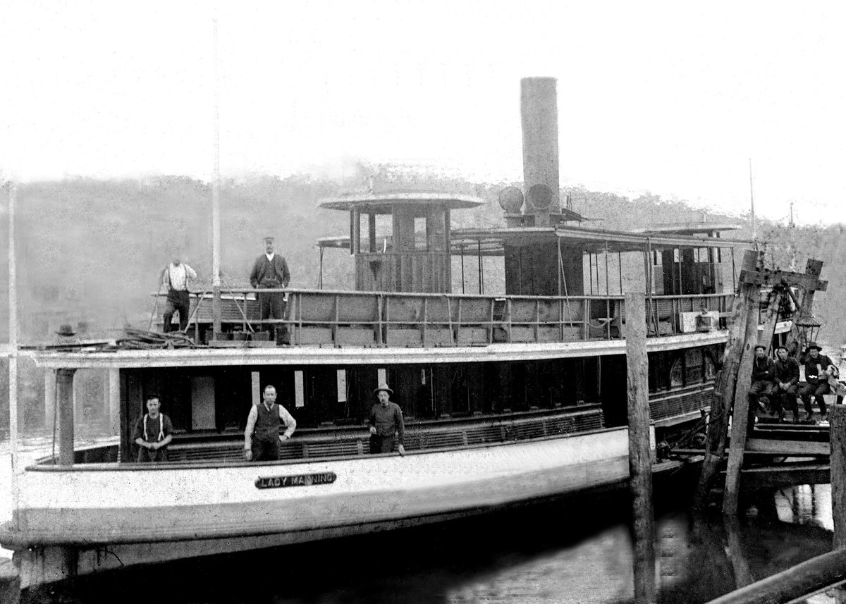 Sydney Ferry LADY MANNING c 1908, c. 1908