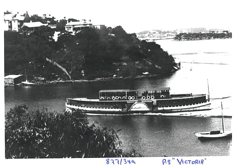 Sydney Ferry VICTORIA, Mosman (c. 1900)
