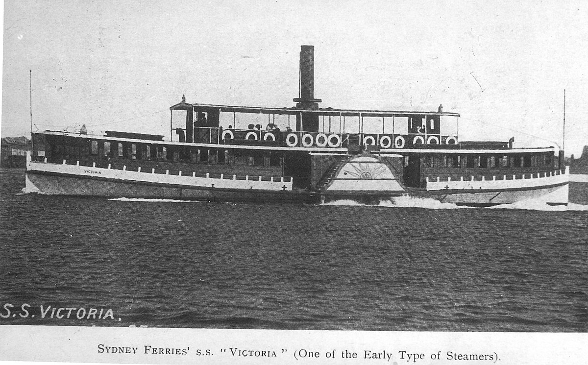 Sydney Ferry VICTORIA 2 (c. 1909)
