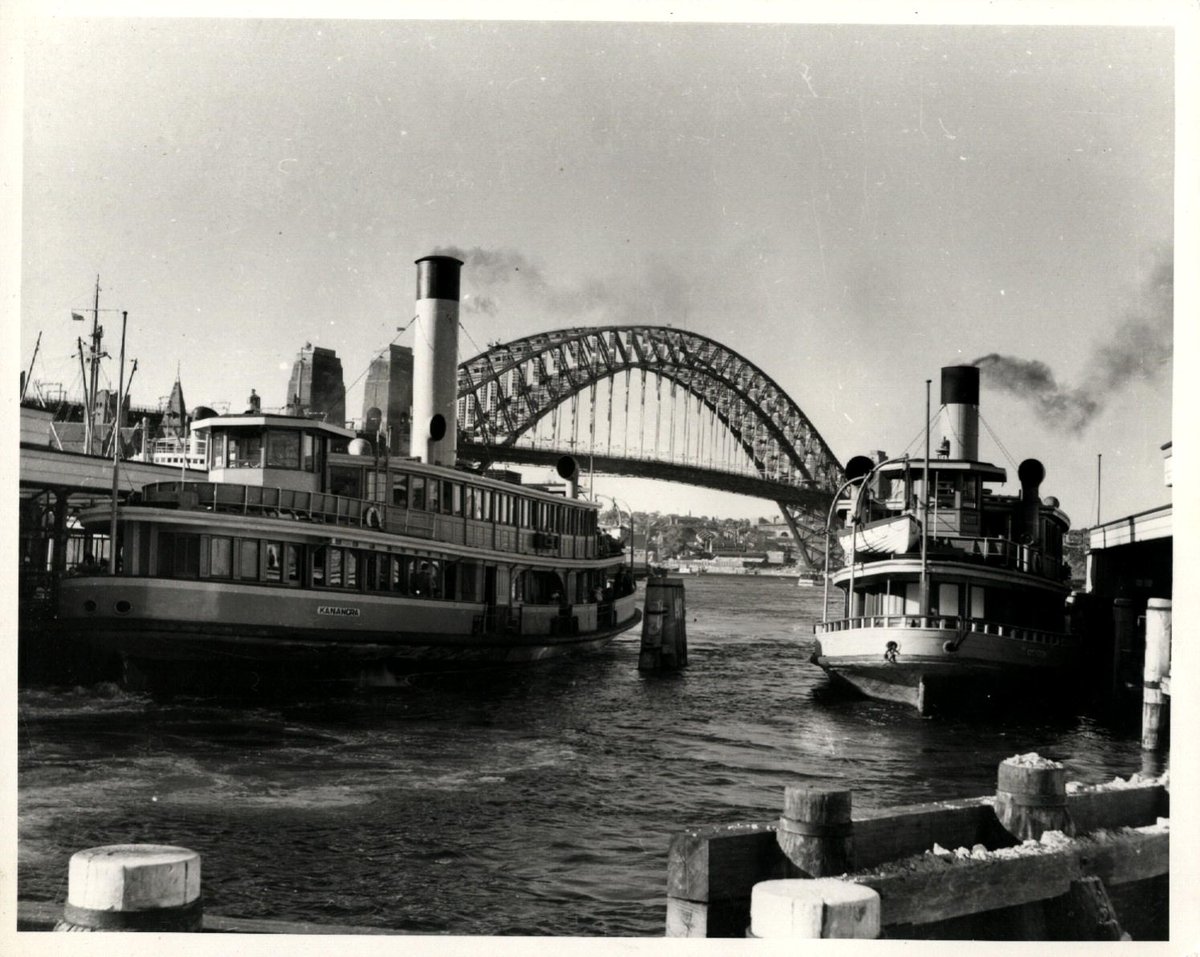 Sydney Ferries KANANGRA and KAMERUKA pre 1954