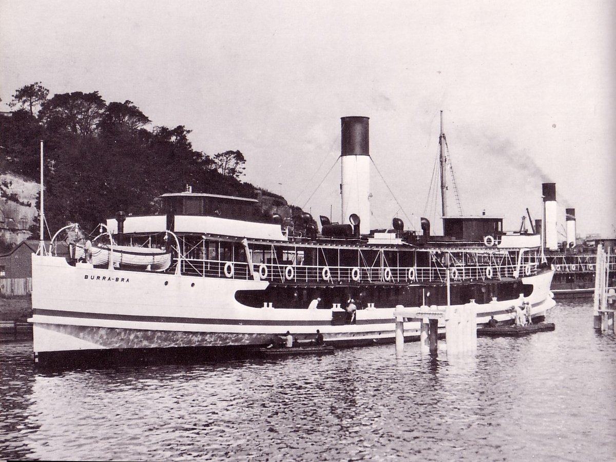 Sydney Ferry BURRA BRA 1928, Circular Quay