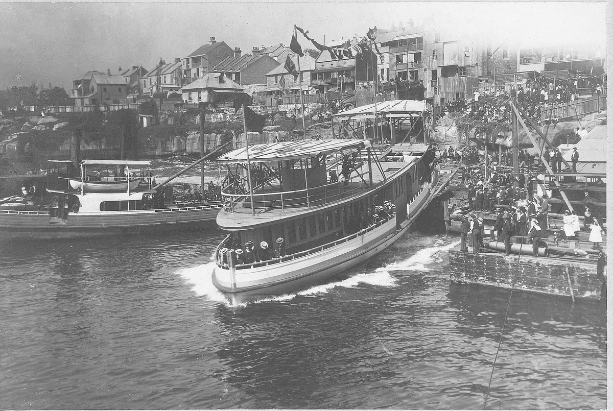 Sydney Ferry LADY RAWSON 1903, Pyrmont