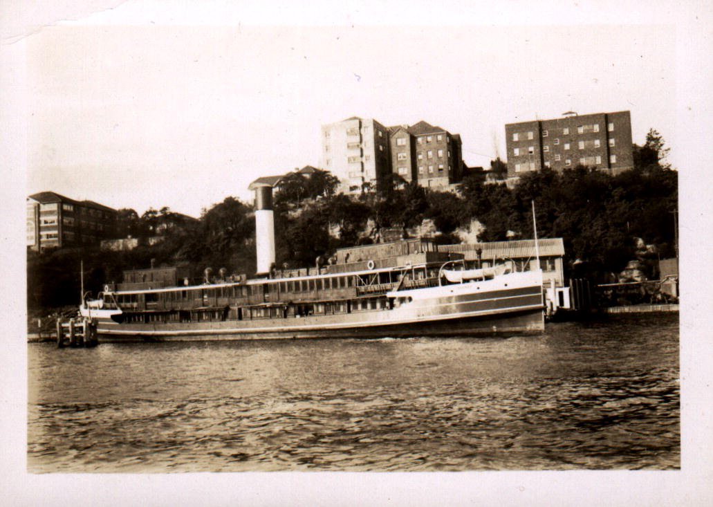Sydney Ferry BALGOWLAH Kurraba Point (1950–53)