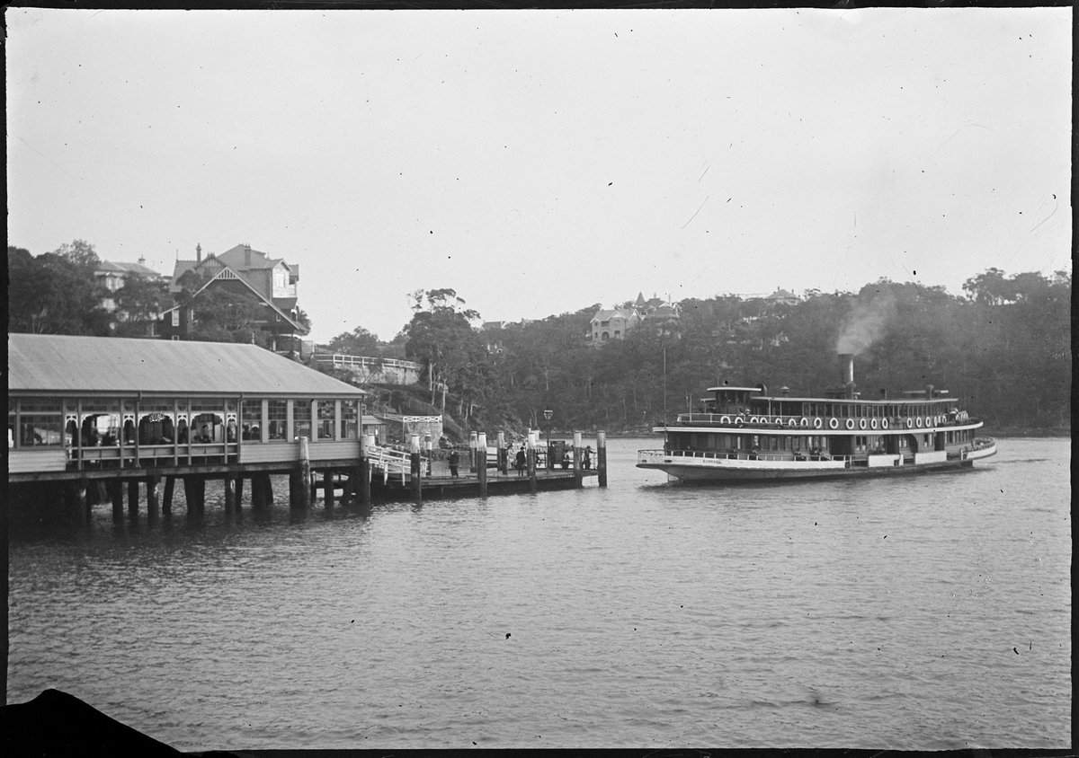 Sydney Ferry KURRABA in Mosman Bay 1899-1934 (1899–1934)