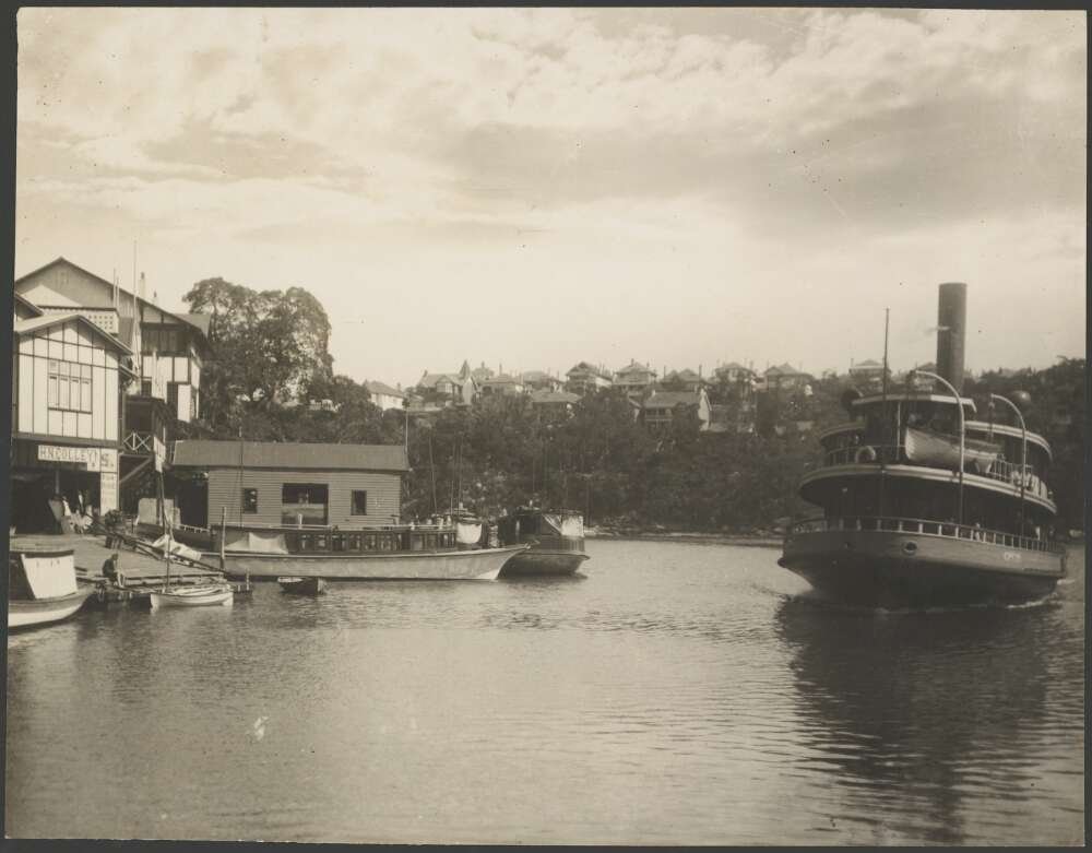 Sydney Ferry KUBU in Mosman Bay (c. 1935)