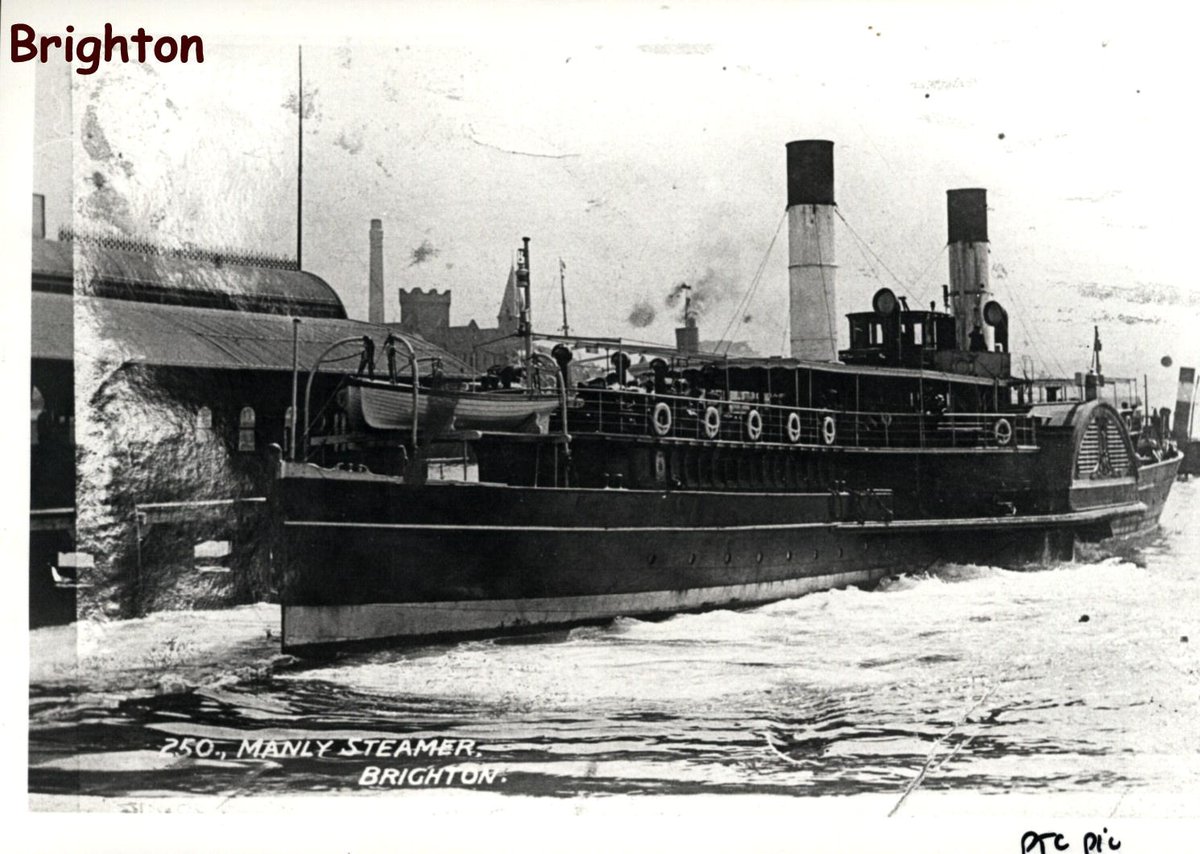 Sydney Ferry BRIGHTON Circular Quay (c. 1912)