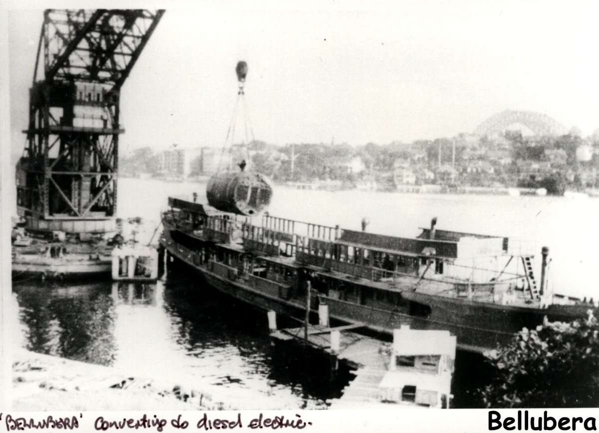 Sydney Ferry BELLUBERA 1935