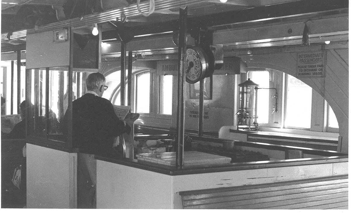 Sydney Ferry KANANGRA engineer 1960s