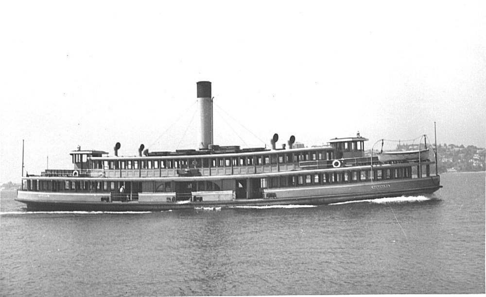Sydney Ferry KANANGRA 1950s
