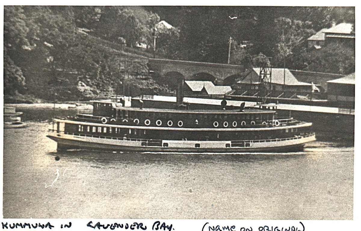 Sydney Ferry KUMMULLA in Lavender Bay (1903–34)