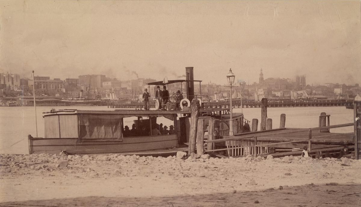 Sydney Ferry LEIPOA Perdriau's Balmain ferries ca 1890s