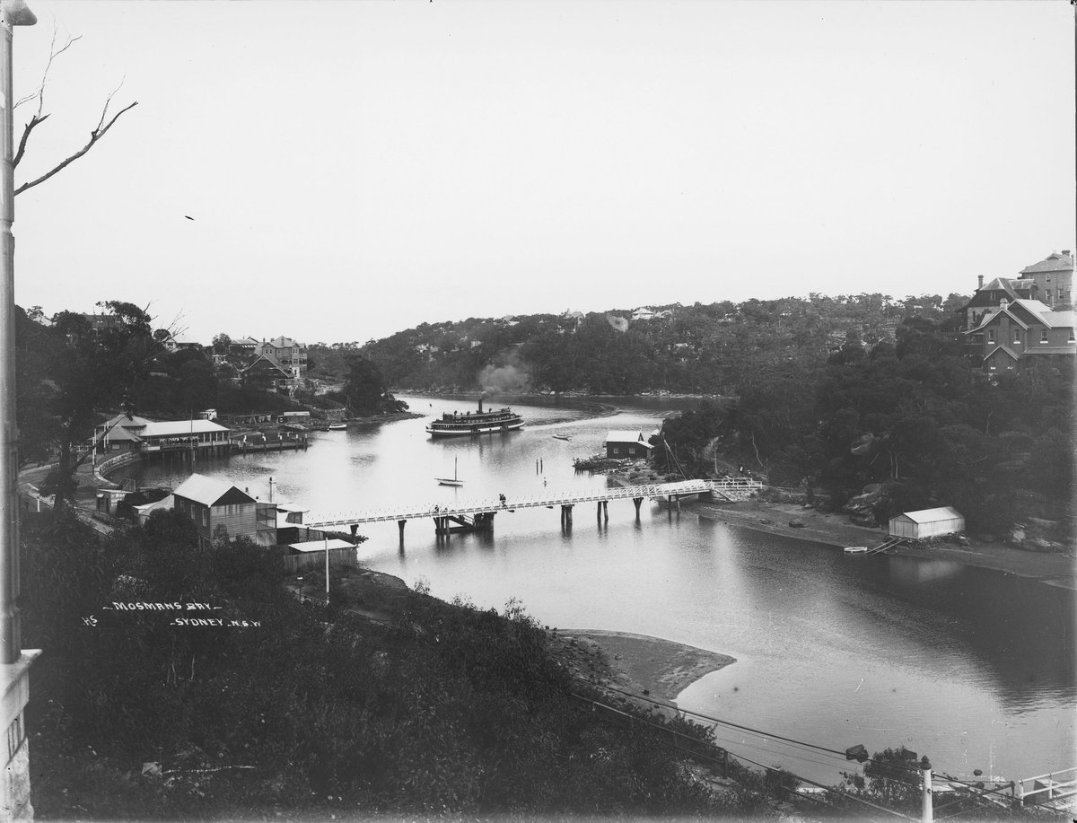 Sydney Ferry KUMMULLA in Mosman Bay ca. 1905 (c. 1905)
