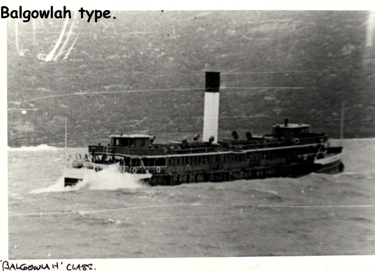 Sydney Ferry BALGOWLAH crossing the Sydney Heads 1930s