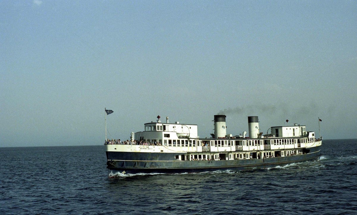Sydney Ferry NORTH HEAD en route to Manly 9 January 1973