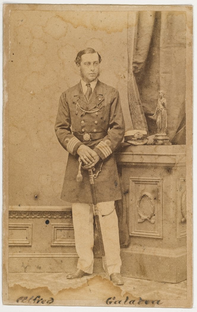 Duke of Edinburgh, Alfred Ernest Albert, ca. 1868, Montagu Scott, Sydney (c. 1868)