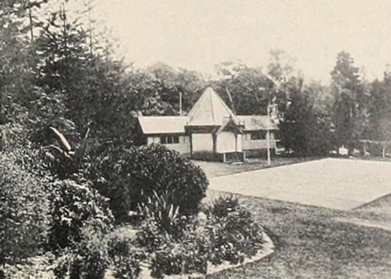 Cranbrook tennis court 1895, Bellevue Hill