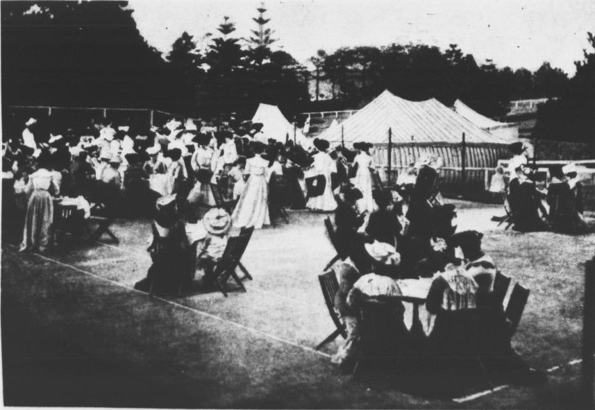 Cranbrook Fete afternoon tea 1903, Bellevue Hill