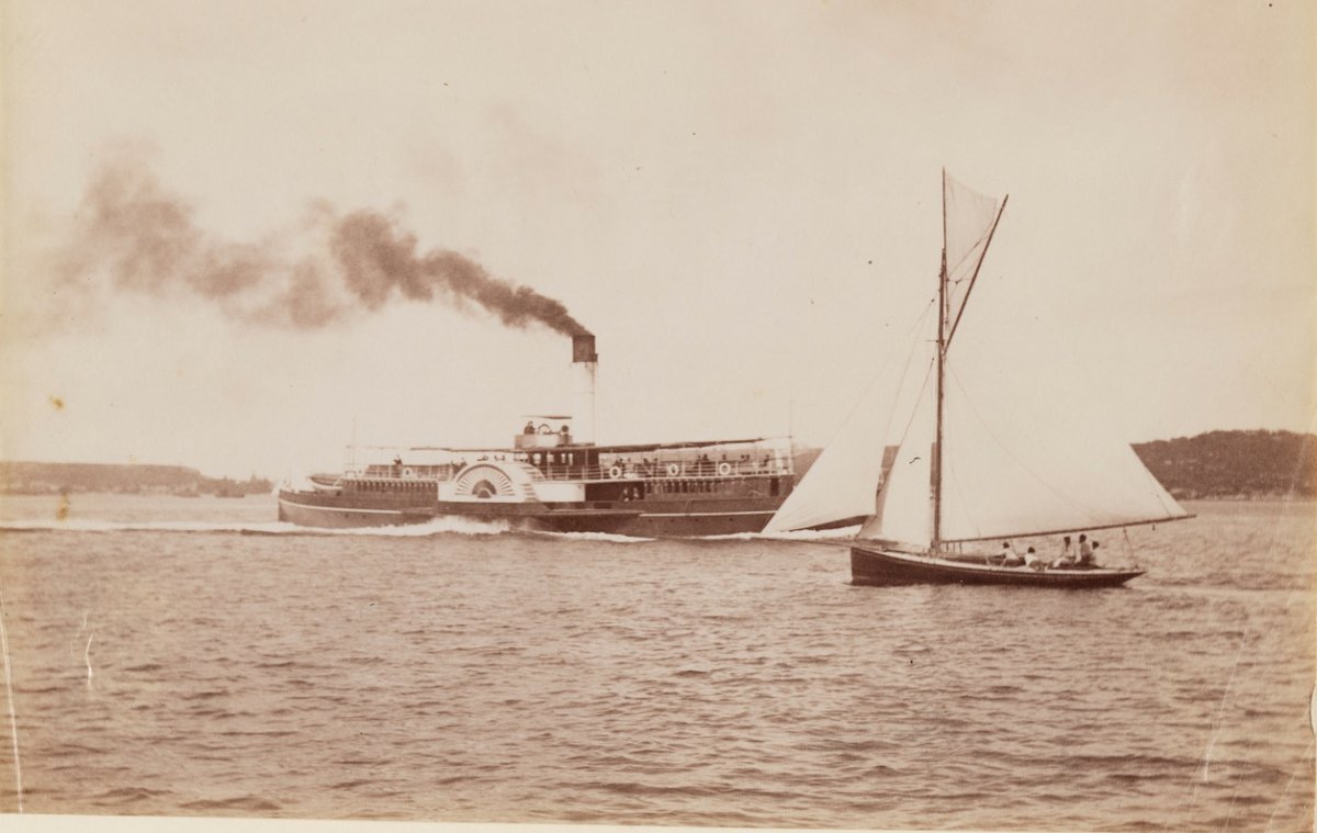 Sydney ferry FAIRLIGHT in 1898