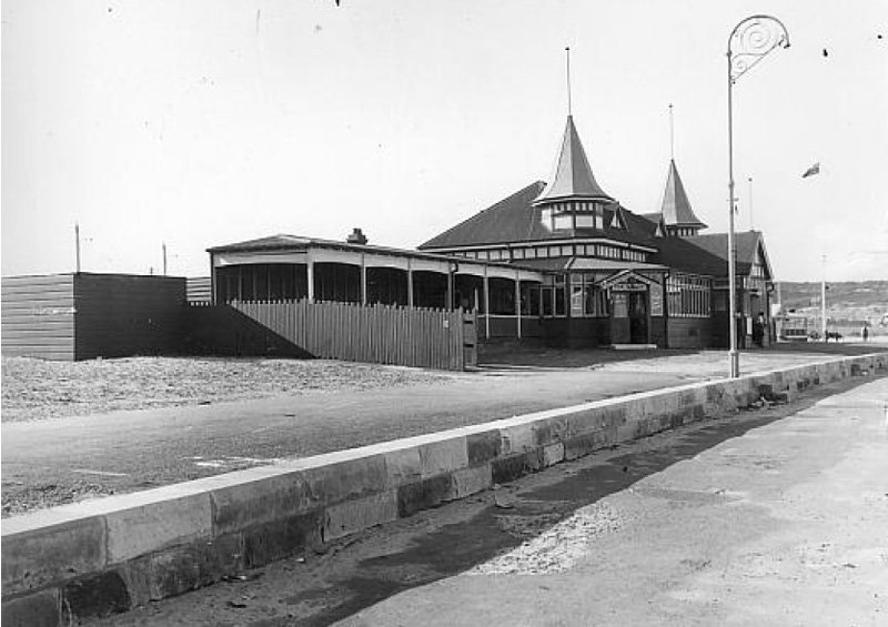 Bondi dressing sheds built 1911 (1917)