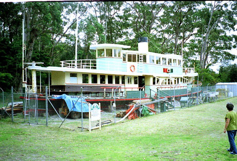 Sydney ferry LADY DENMAN in Huskisson 1999