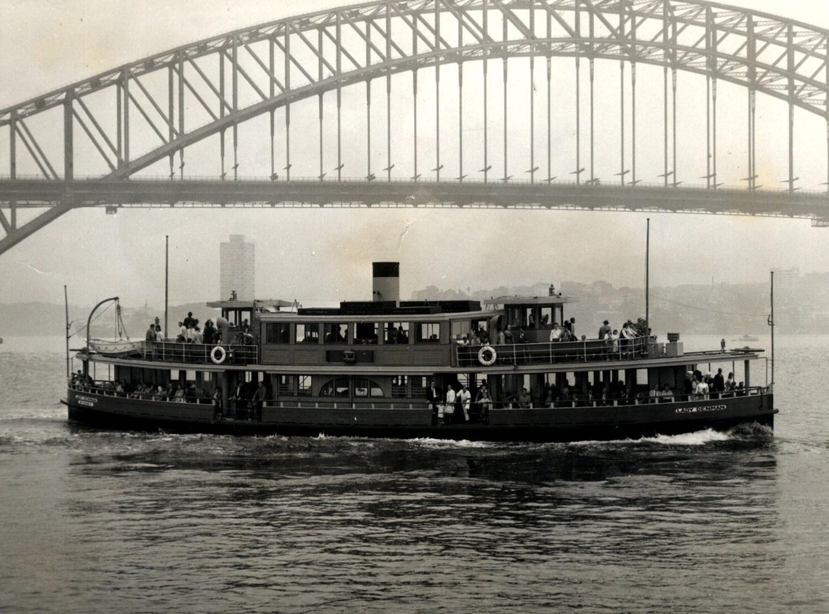 Sydney ferry LADY DENMAN between 1962 and 1979, Sydney Harbour (1962–79)