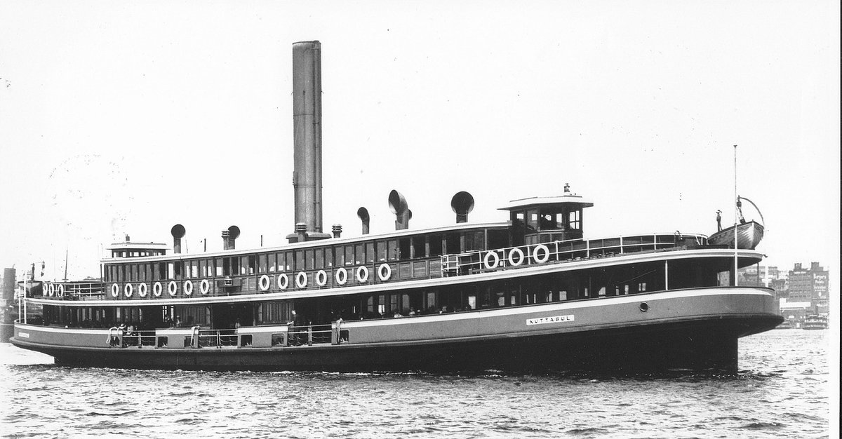 Sydney ferry KUTTABUL as built 1922